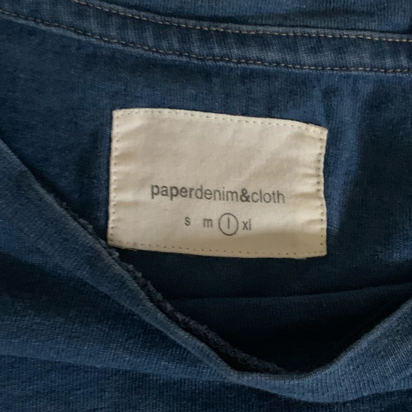 Paper Denim and Cloth Long Sleeve US L - Picture 3 of 3